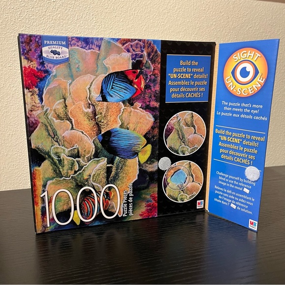 MB Puzzle 1000 Piece Jigsaw Puzzle Under The Sea - Picture 3 of 9